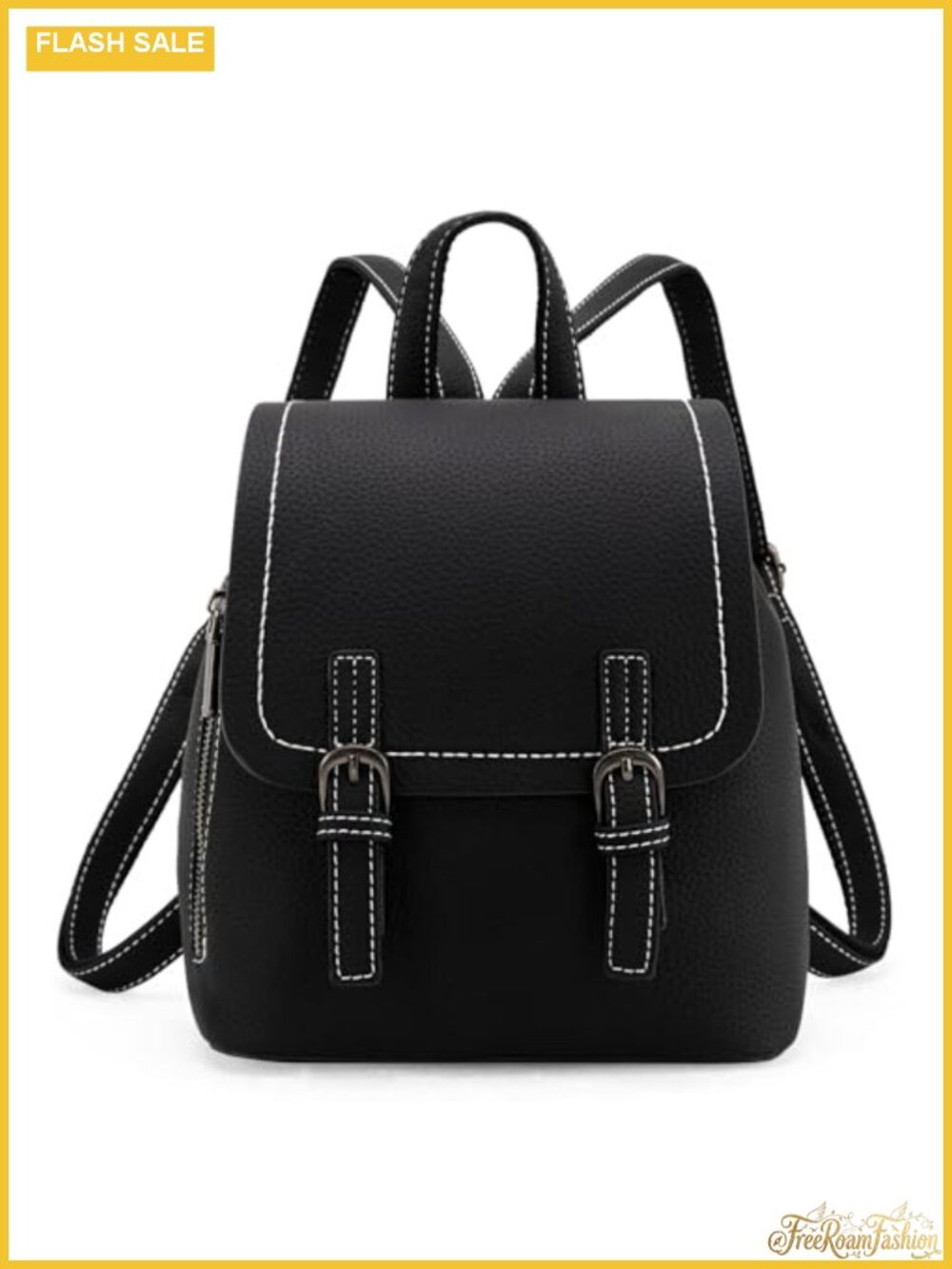 Vegan Leather Mini Backpack Purse for Women Convertible Shoulder Bag Cute